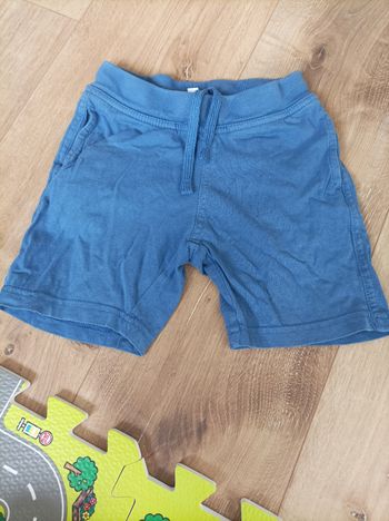 Short bleu 2 ans