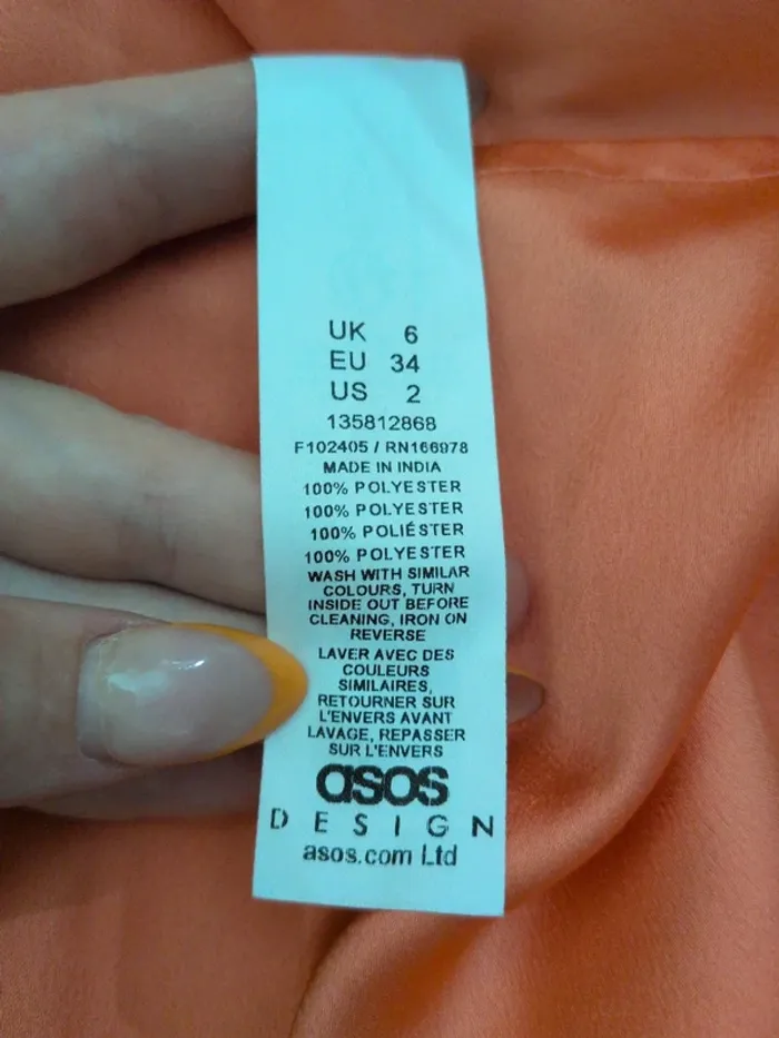 Robe longue à volants Taille XS - photo numéro 6
