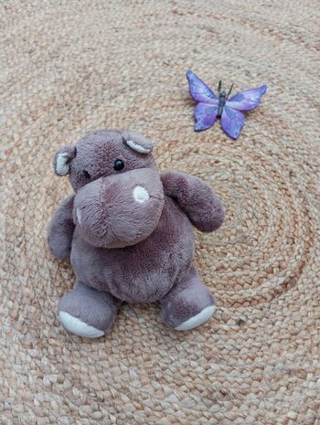 Peluche hippopotame