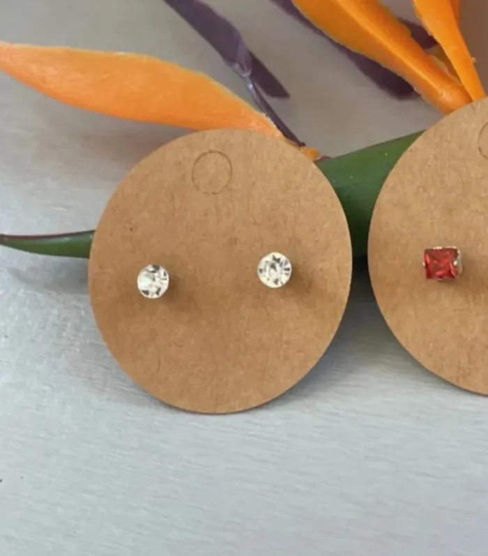 Lot de 2 paires de boucles d’oreilles neuves - photo numéro 2