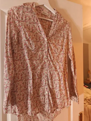 Chemise fleurie
