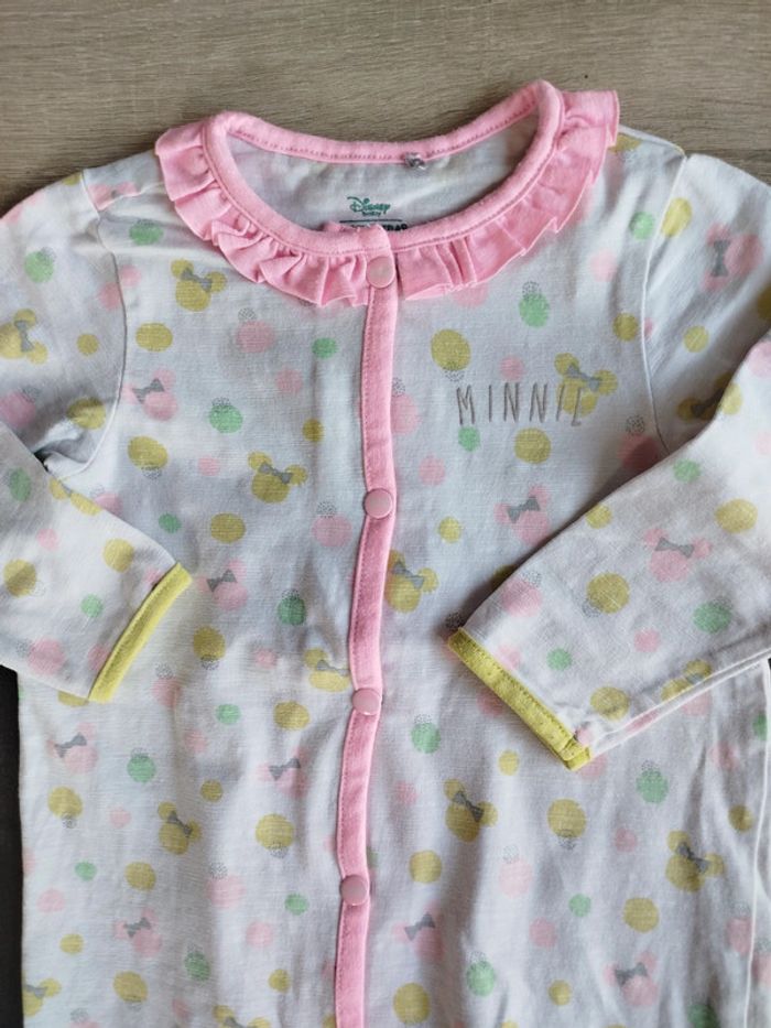 Pyjama léger 1 pièce fille 9 mois - photo numéro 3