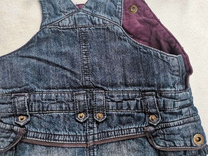 Robe 👣 jean cadet rousselle 6mois/67cm - photo numéro 9
