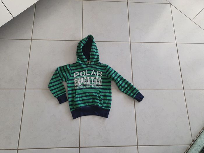 Sweat à capuche garçon 6/8 ans LC4
