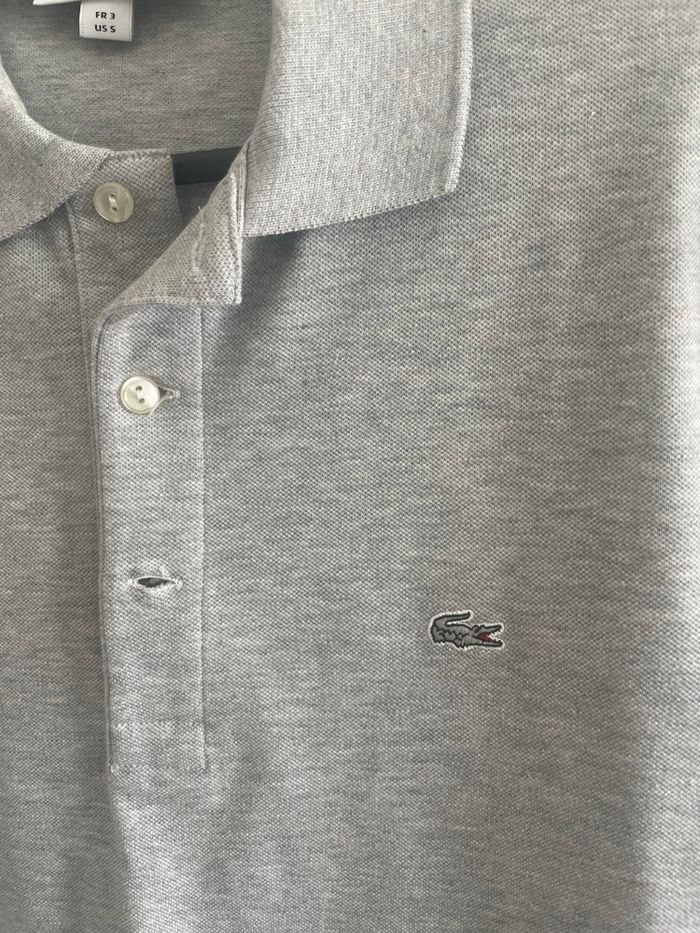 Polo Lacoste gris