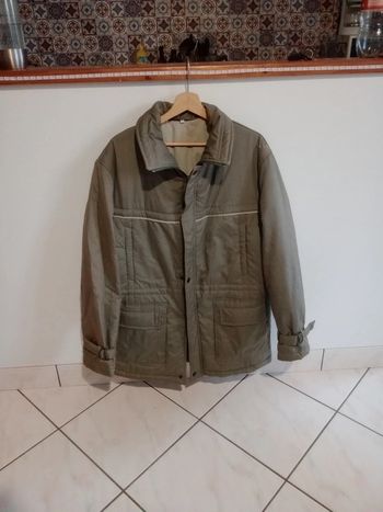 Manteau homme 52 kaki c12