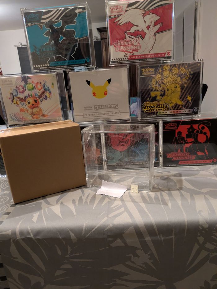 X20 Protection Acrylique Premium ETB Pokémon – Couvercle Aimanté - photo numéro 2