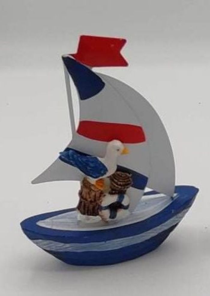 Deco bateau voiles mouette marin bretagne