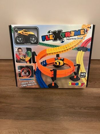 Smoby - Coffret Circuit FleXtreme Superloop 145 pièces