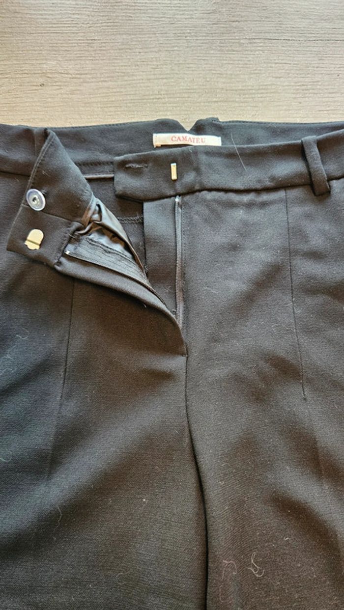 Pantalon noir classique Camaïeu, taille 38, neuf avec étiquette - photo numéro 7