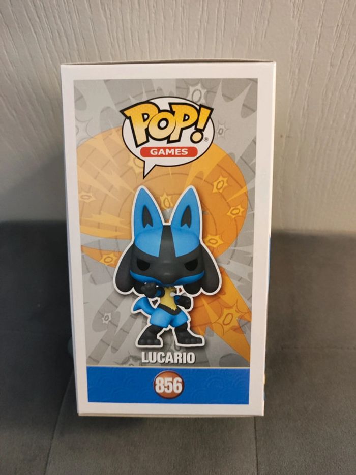 Figurine Funko Pop Lucario 856 Pokémon - photo numéro 3