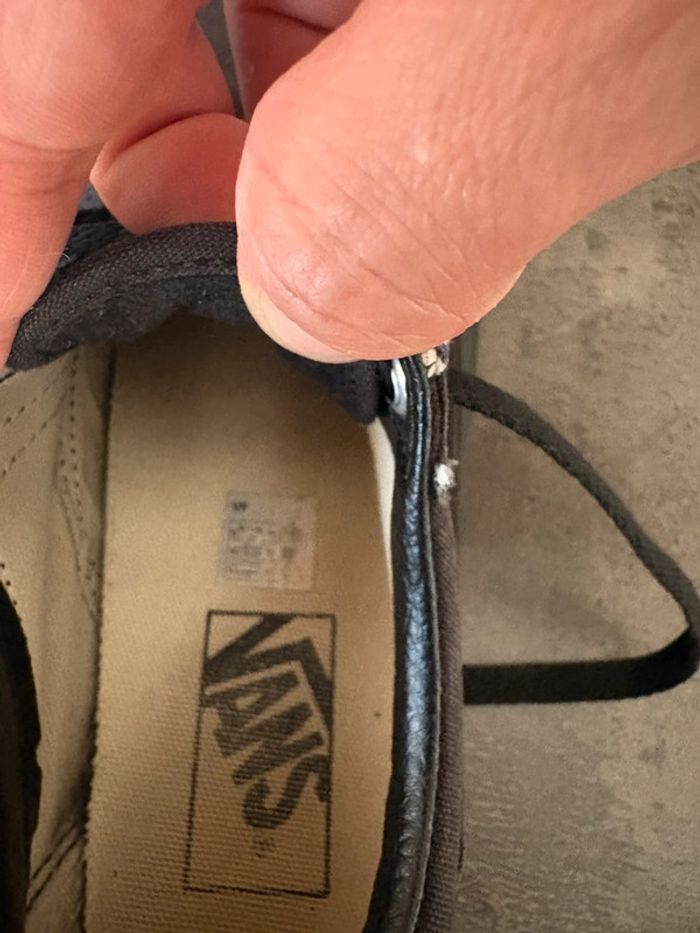 Basket femme Vans noire taille 36 - photo numéro 6