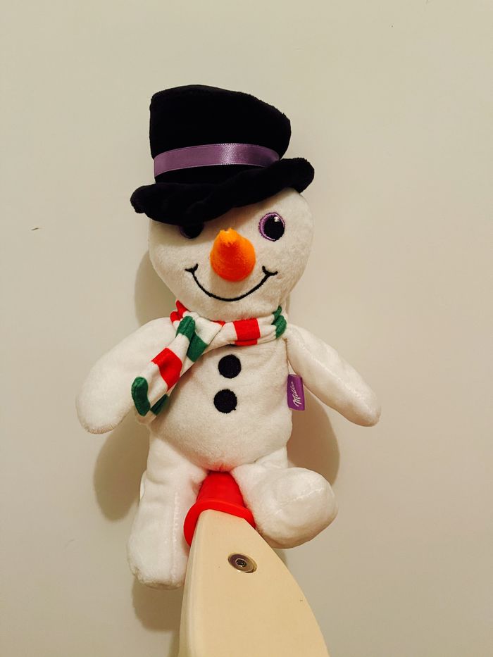 Petite peluche Bonhomme de neige