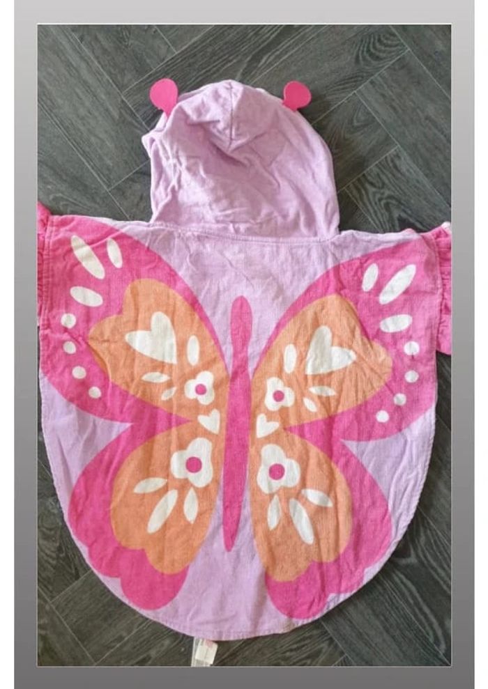 cape de bain fille papillon rose/parme/orange Primark - photo numéro 2
