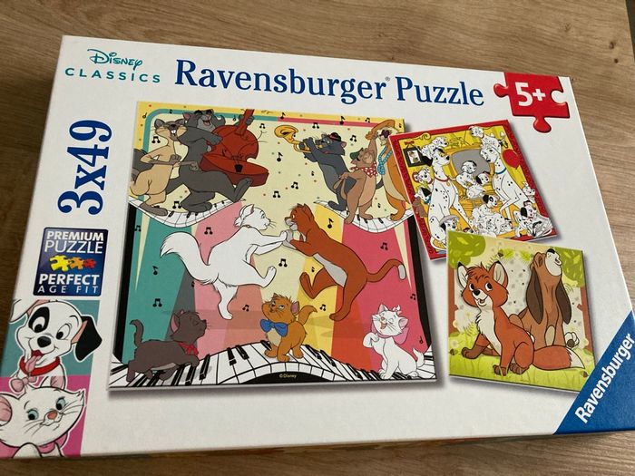 Puzzles 3*49 pièces Disney classic 5 ans et +