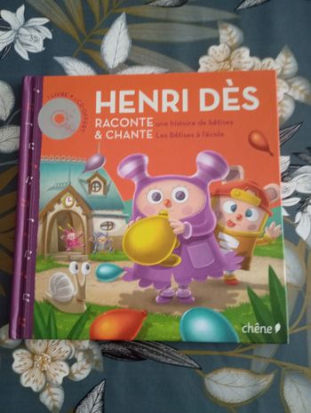 Henri Dès raconte une histoire de bêtises et chante Les Bêtises à l'école