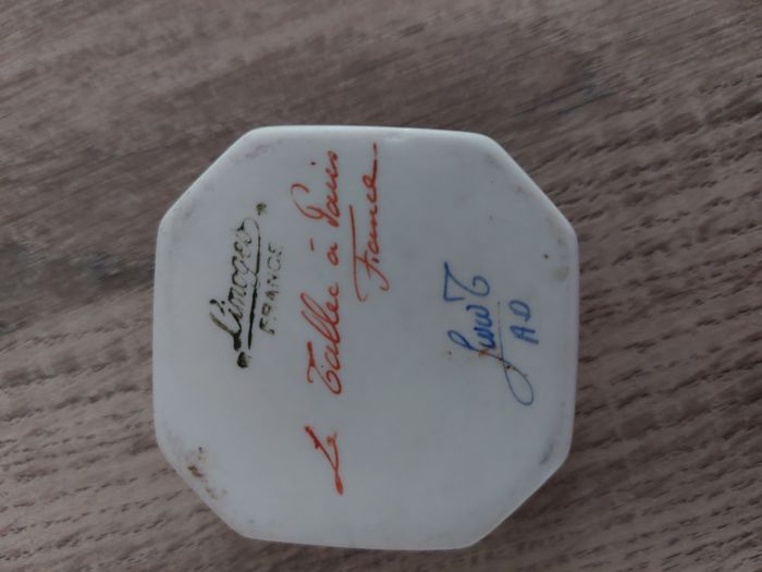 Boite à bijoux Le Tallec porcelaine dorée - photo numéro 4