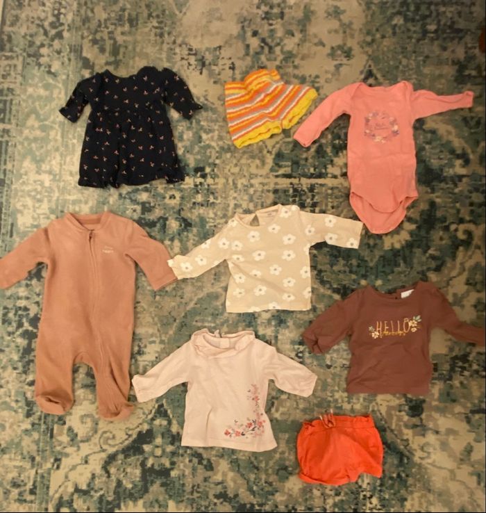 Lot de vêtements taille 3 mois