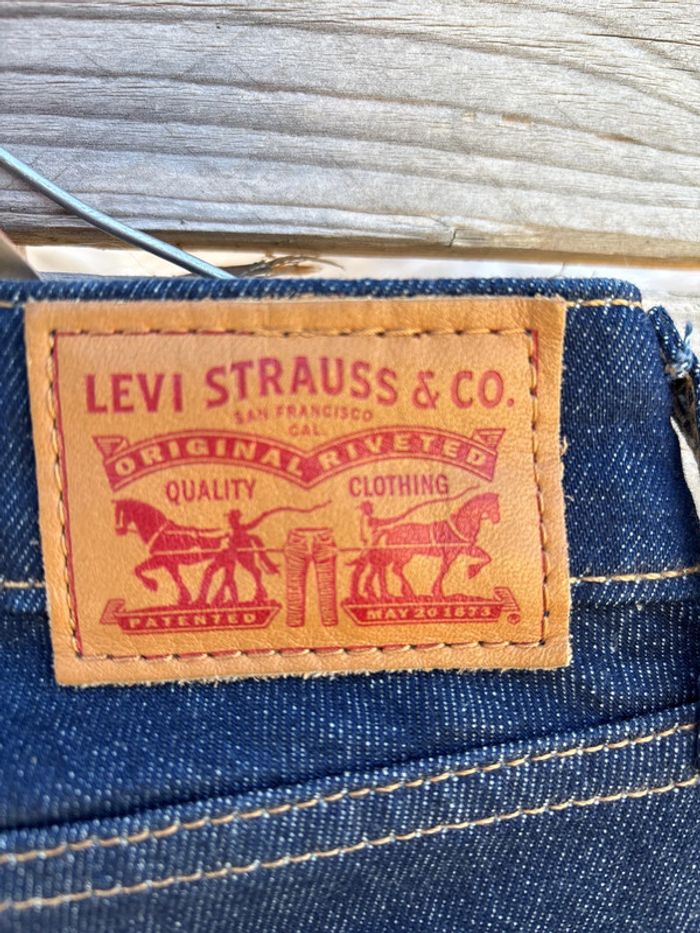 Jean skinny levis taille 23 bleu brut - photo numéro 9