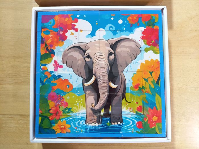 Cubes / puzzle en bois - photo numéro 9