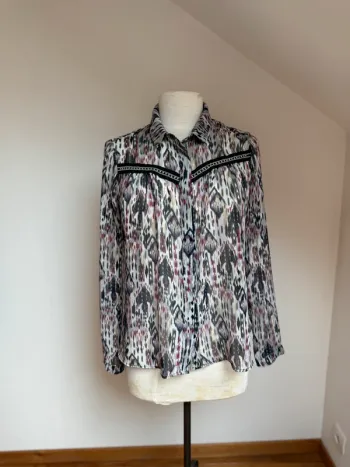 Superbe chemise fluide blouse Liberto neuve 38 M