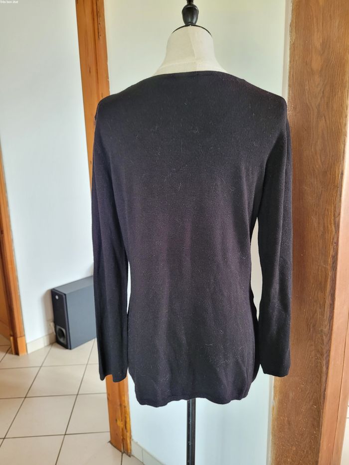 Pull noir - photo numéro 3