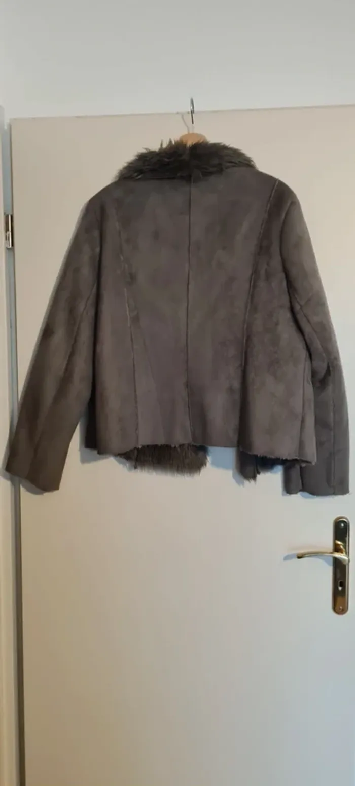 Manteau gris La Fée Maraboutée - photo numéro 7