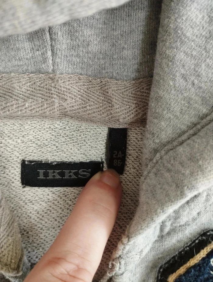 Sweat à capuche IKKS 2 ans 🙍 - photo numéro 3