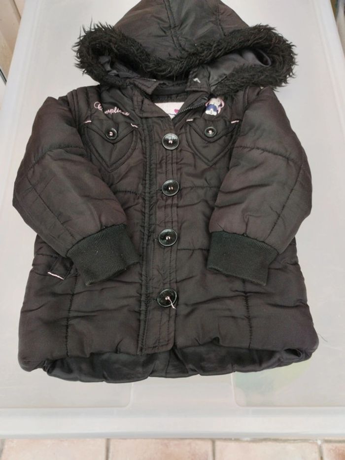 Blouson 4 ans fille Complices noir