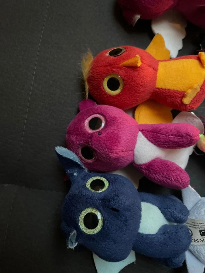 Lot de 9 tout petits animaux aux yeux mignons et brillant Ty - photo numéro 4