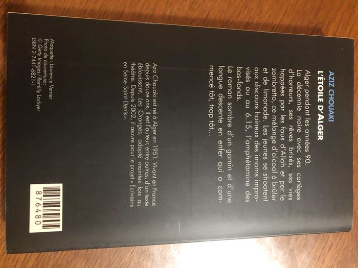 L’étoile d’Alger de Aziz Chouaki - photo numéro 2