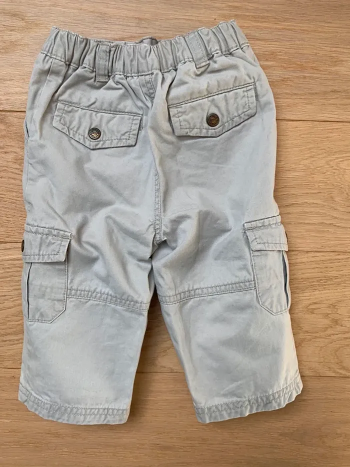 Pantalon cargo - Cyrillus - 12 mois - photo numéro 2