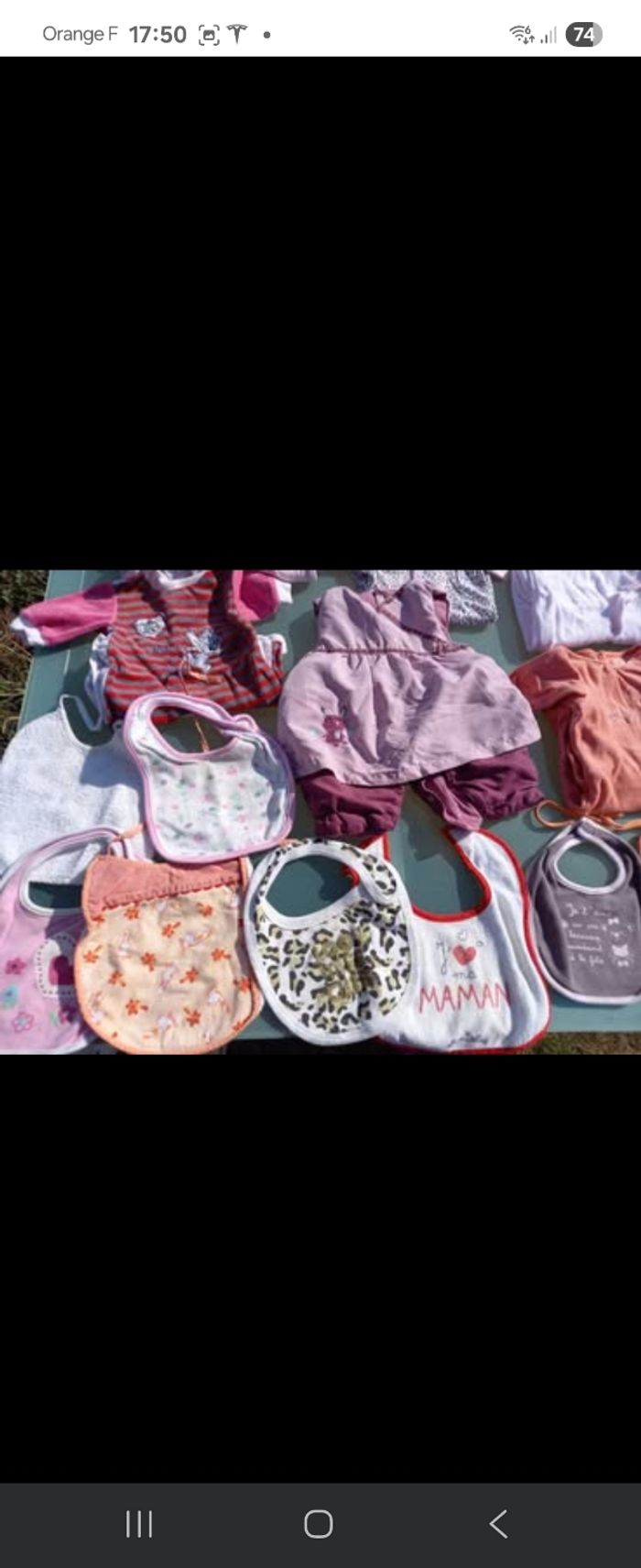 Lots de vêtements fille 0/1mois - photo numéro 7