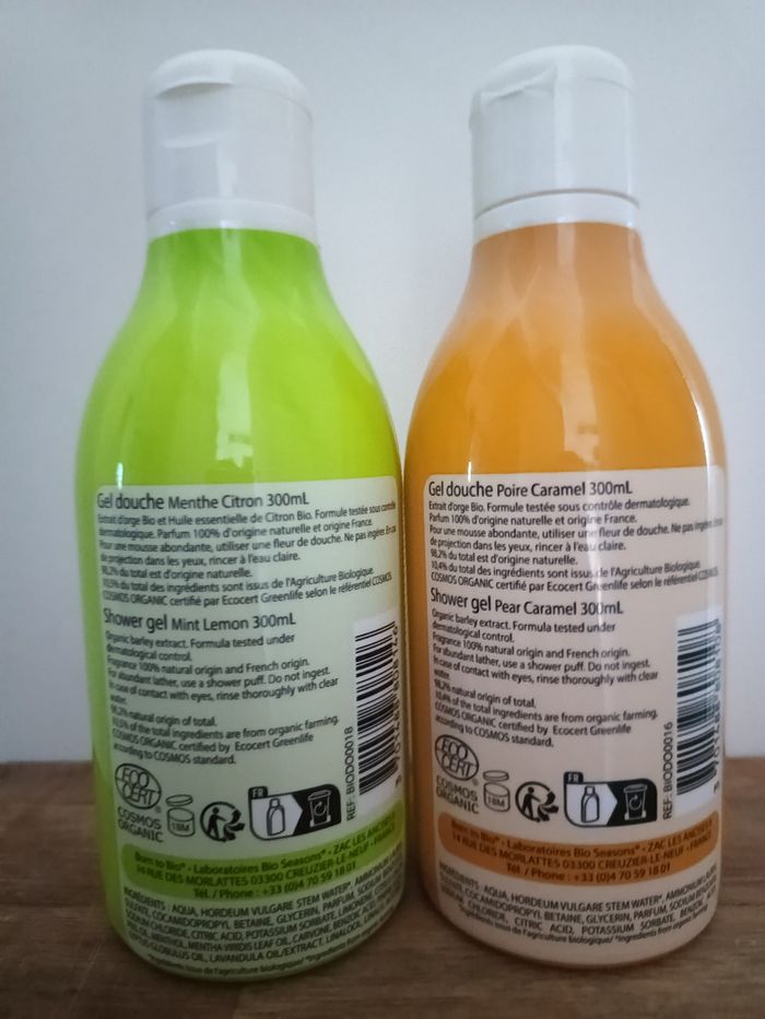 Lot de 2 gel douche gourmand  - 300 ml x2 - photo numéro 2