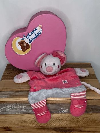 NIC106 Doudou souris 🐭 nicotoy