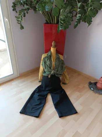 Pantalon habillé large 7/8ème