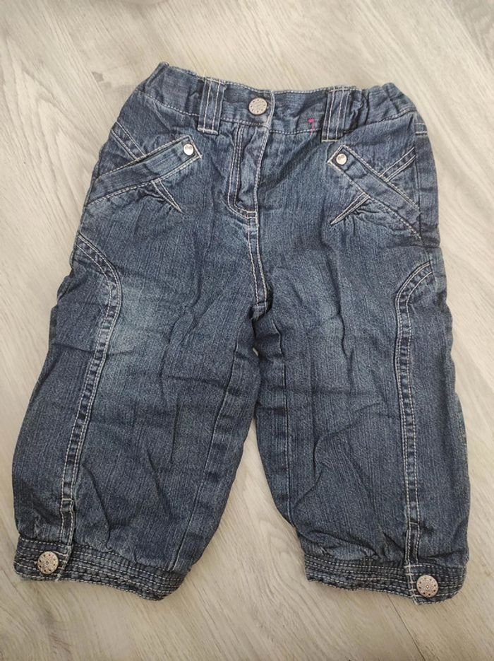 Jean hiver fille 12 mois