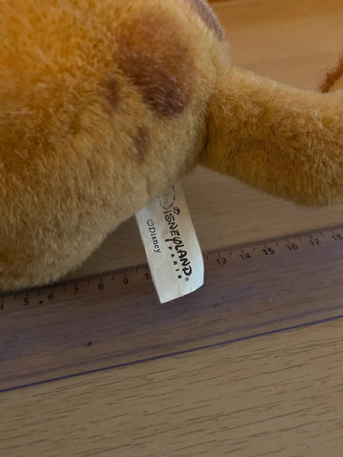 Peluche Disney simba roi lion Disneyland Paris lionceau King - photo numéro 8