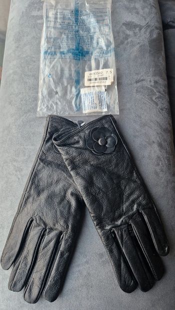 Gants hiver cuir
