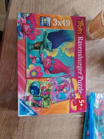Puzzle 3x49 pièces les trolls