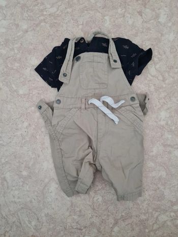 Salopette short