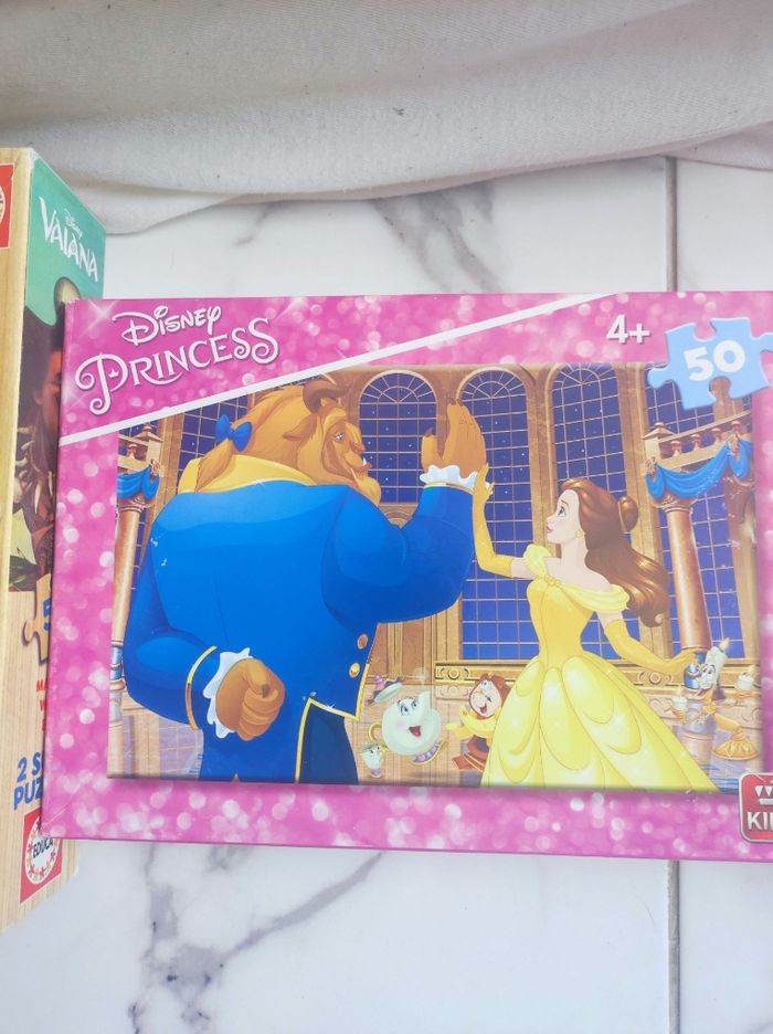 Lot puzzles Ariel, la Belle et les princesses - photo numéro 4