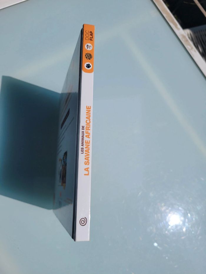Livre animé Doc flap 🦒 Les animaux de La Savane africaine 🦏 - photo numéro 11