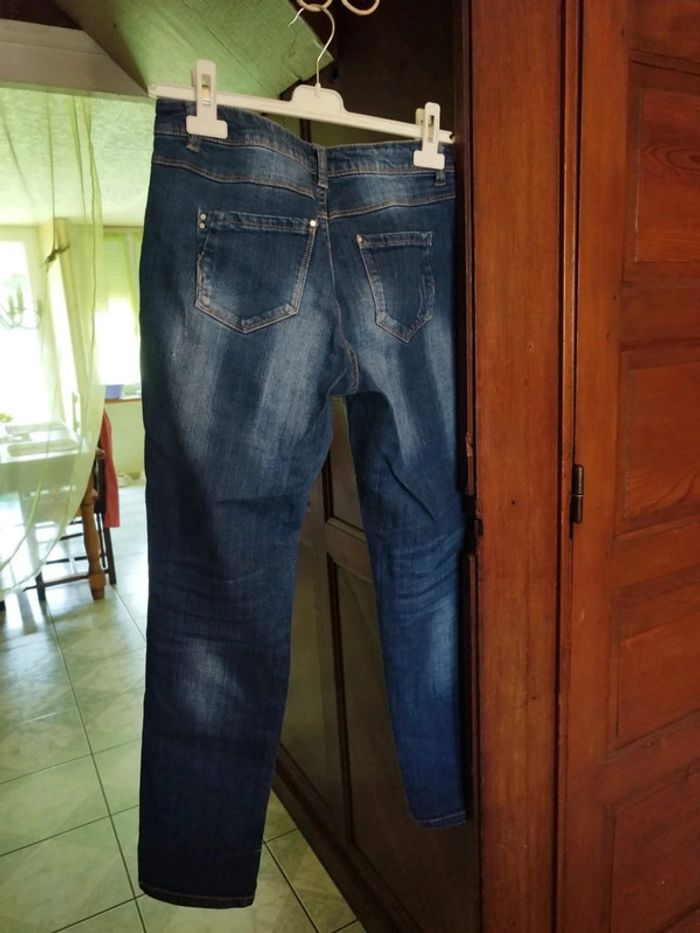 Jeans bleu foncé Grain De Malice taille S/36 - photo numéro 11