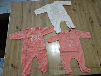 Lot de 3 pyjamas 3 mois