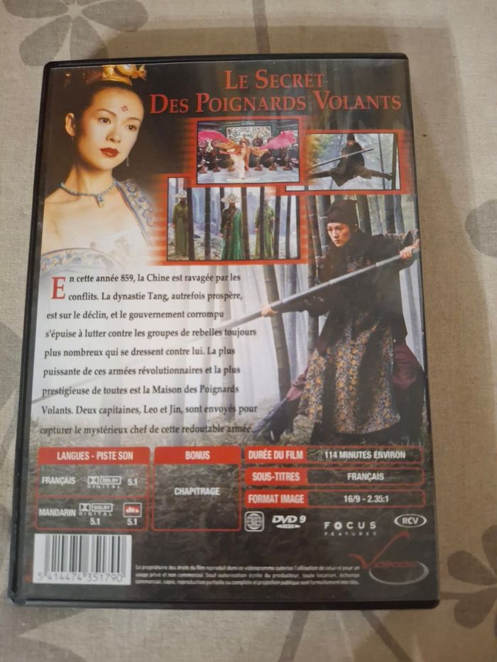 DVD Le secret des poignards volants. - photo numéro 2