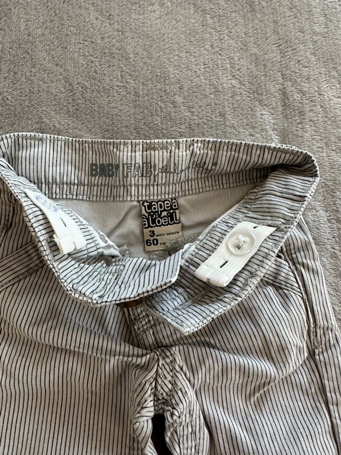 Pantalon habillé neuf - 3 mois - Tape à l’œil - photo numéro 4