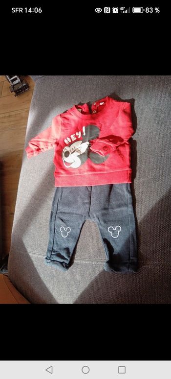 Ensemble garçon Mickey