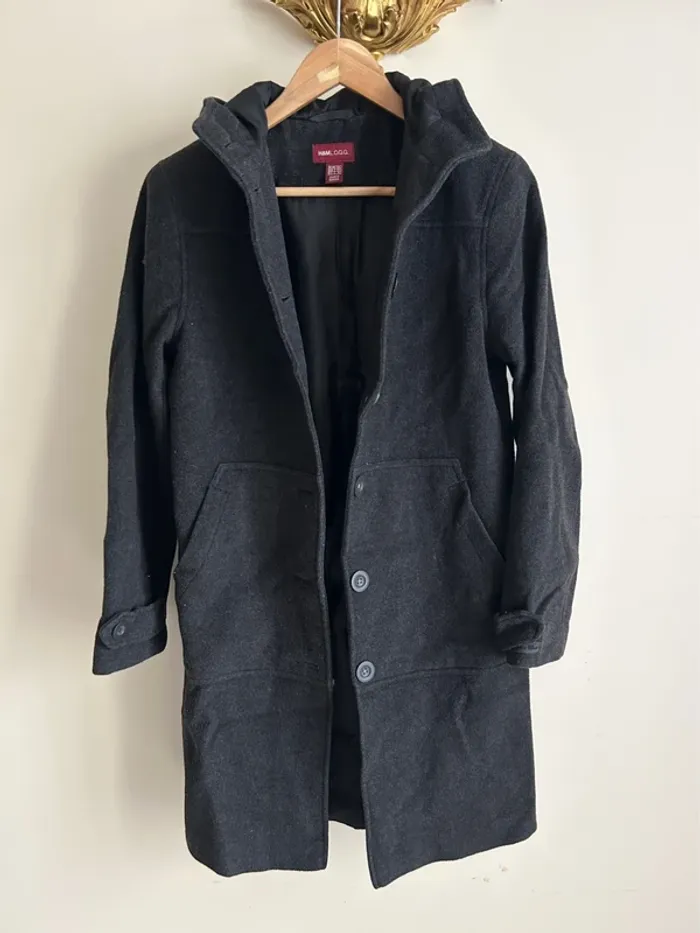 Manteau long laine/cachemire H&M - photo numéro 2