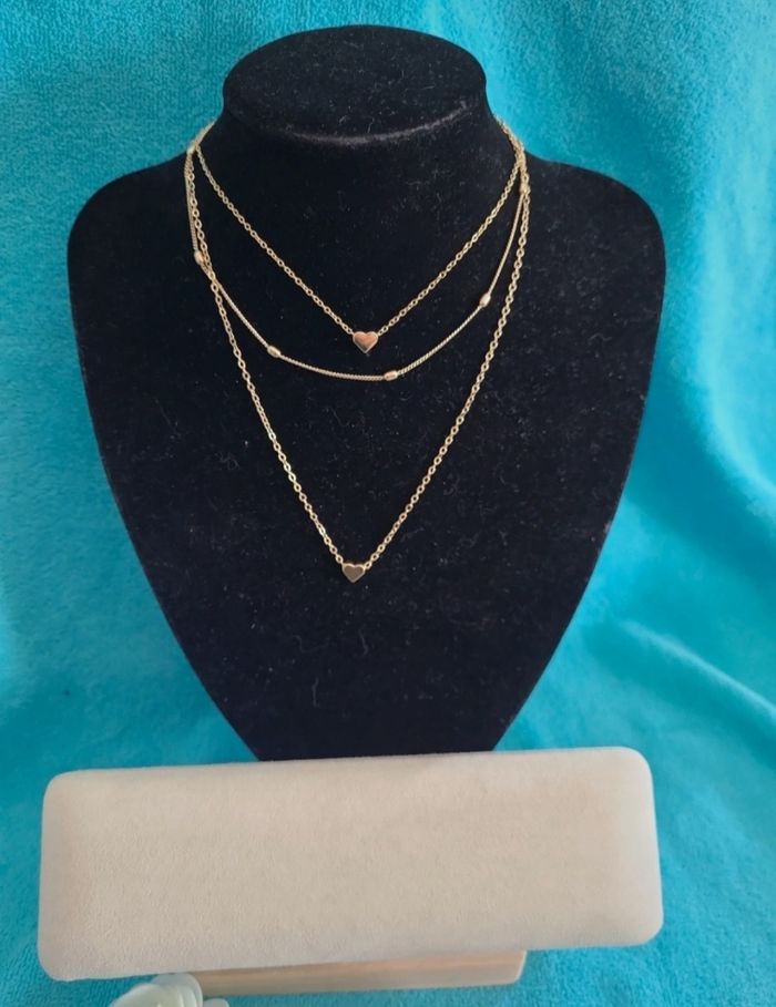 Collier femme lot de 2